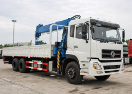 Dongfeng Tianlong 6×4 КМУ 12 т — б/у