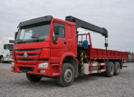 HOWO 6x4 Used 10 t Crane Truck