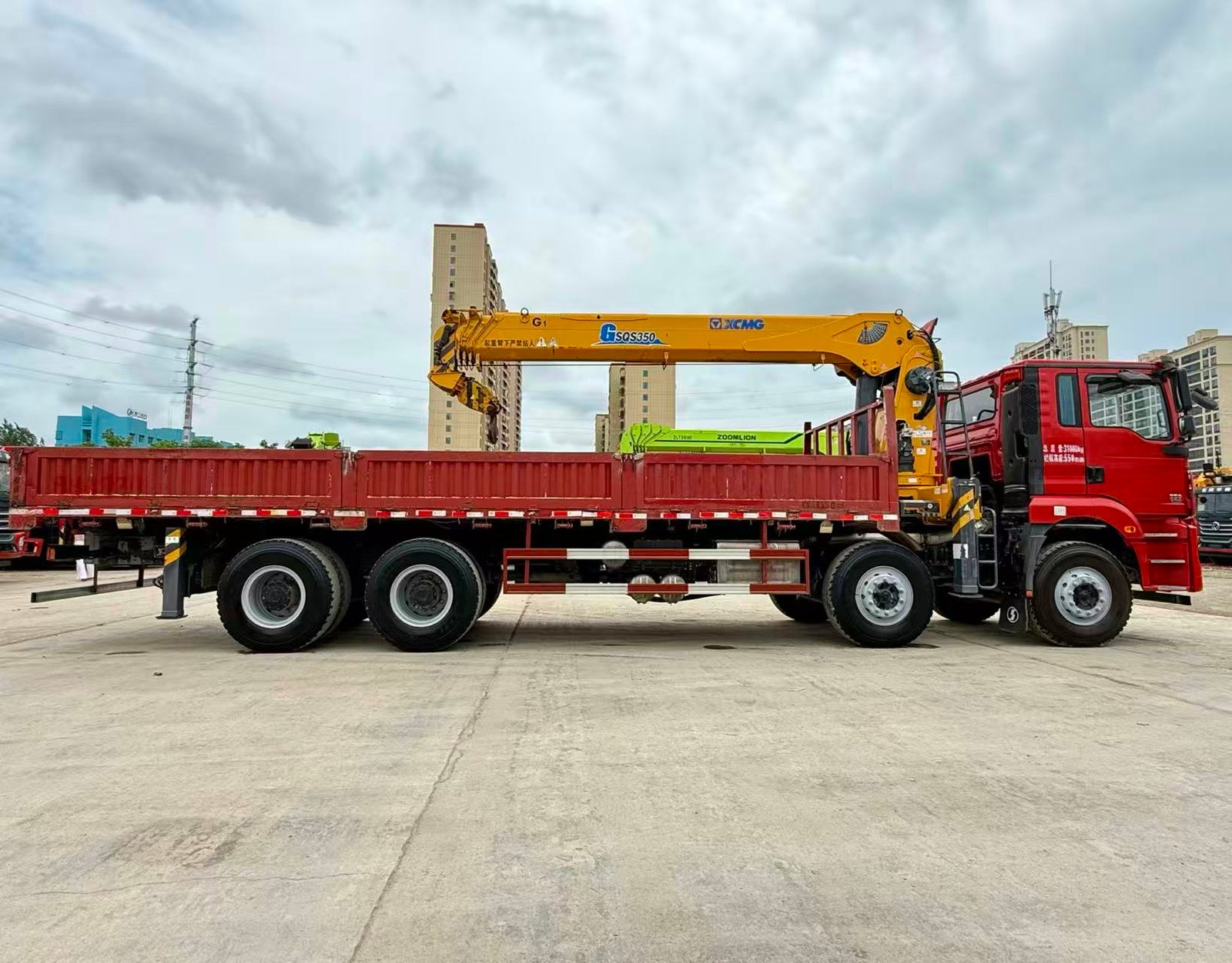 SHACMAN КМУ 350л.с. кран:XCMG 14 т. кран-манипулятор 8×4