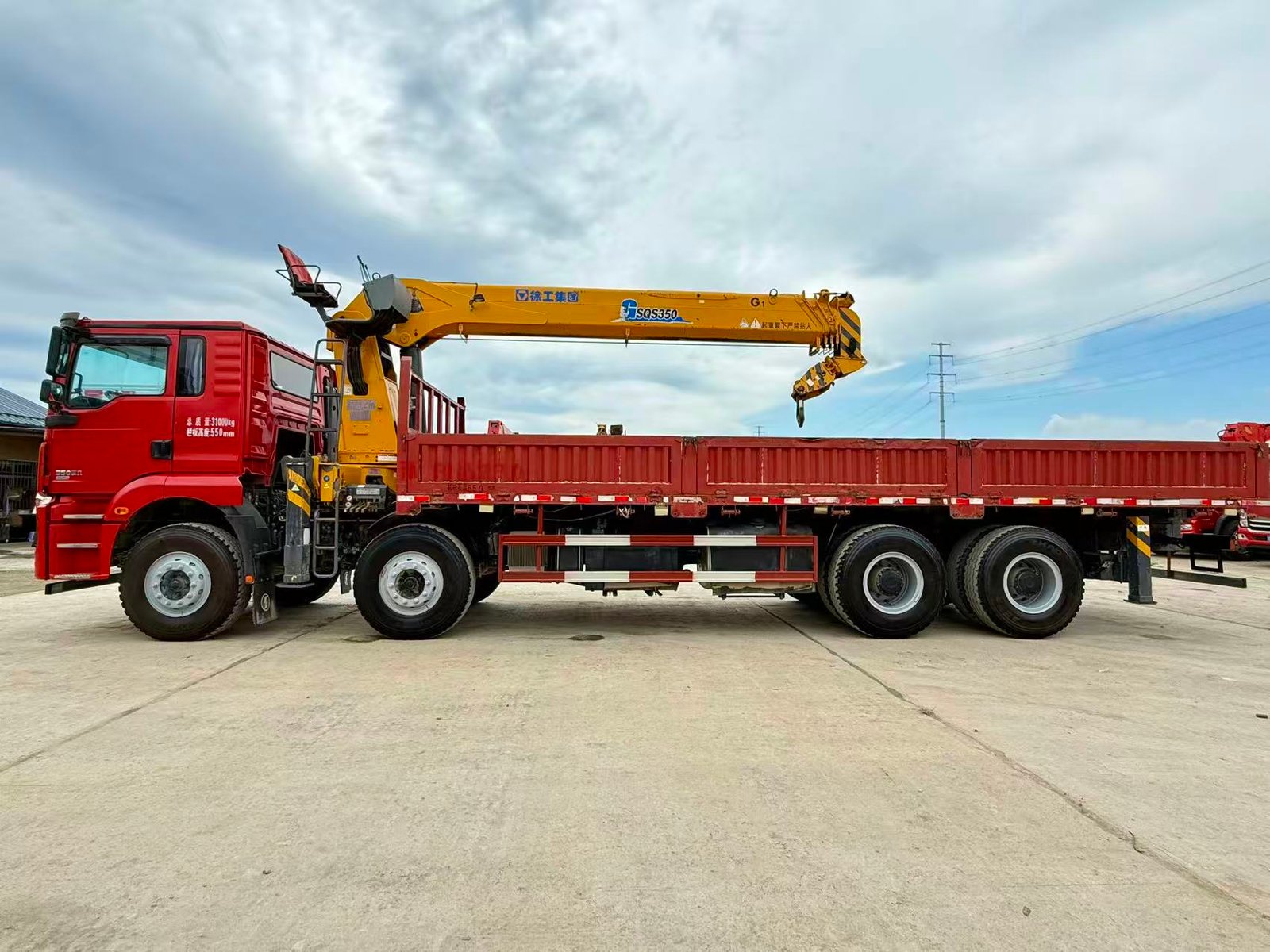 SHACMAN КМУ 350л.с. кран:XCMG 14 т. кран-манипулятор 8×4