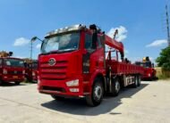 FAW Jiefang КМУ 350л.с. кран:Palfinger 14 т. кран-манипулятор 8×4