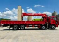 FAW Jiefang КМУ 350л.с. кран:Palfinger 14 т. кран-манипулятор 8×4