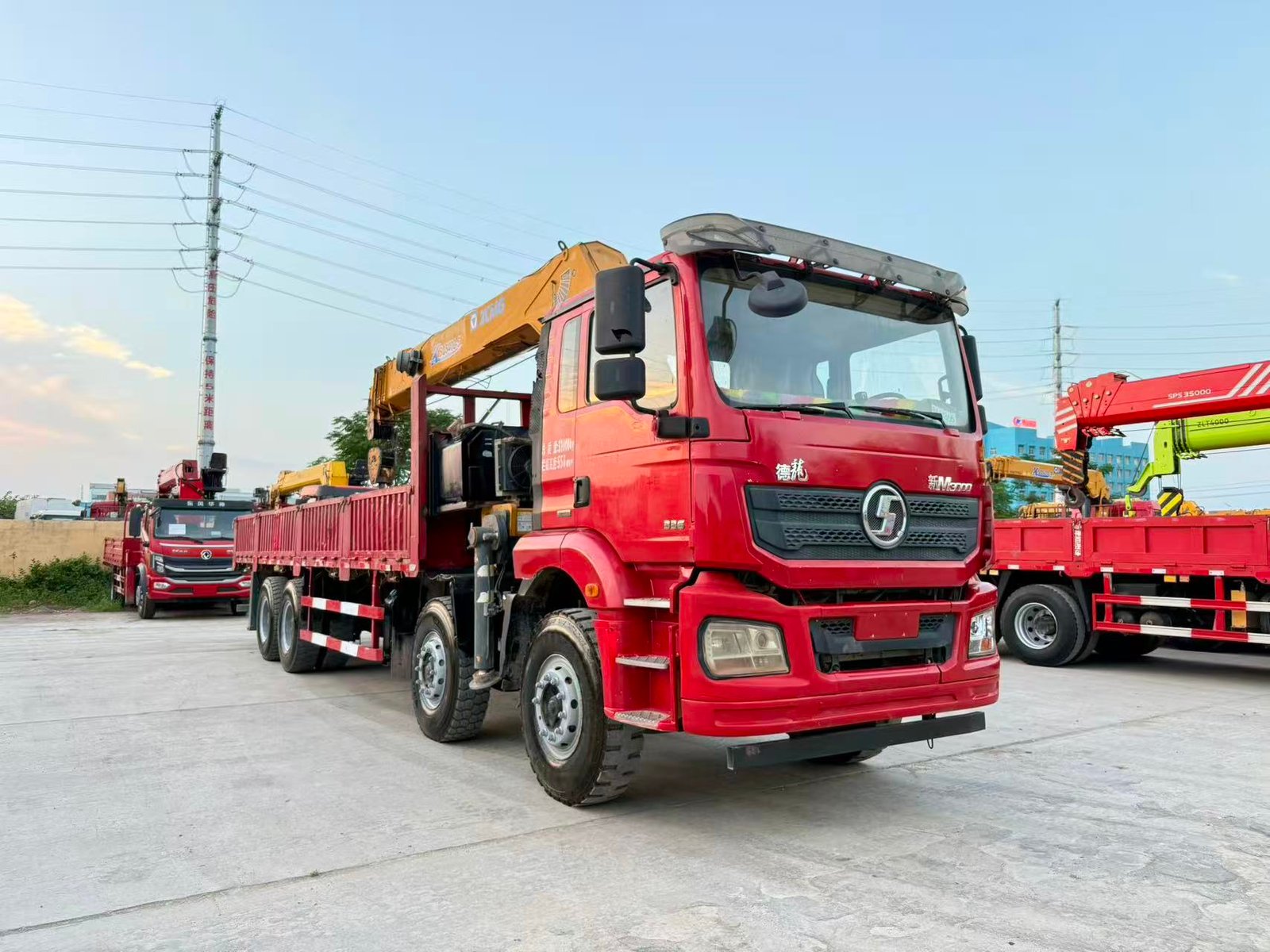 SHACMAN КМУ 336л.с. кран:XCMG 16 т. кран-манипулятор 8×4