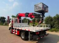 HOWO Автовышка.Высота: 20 метров. кран:5 т. кран-манипулятор 4×2