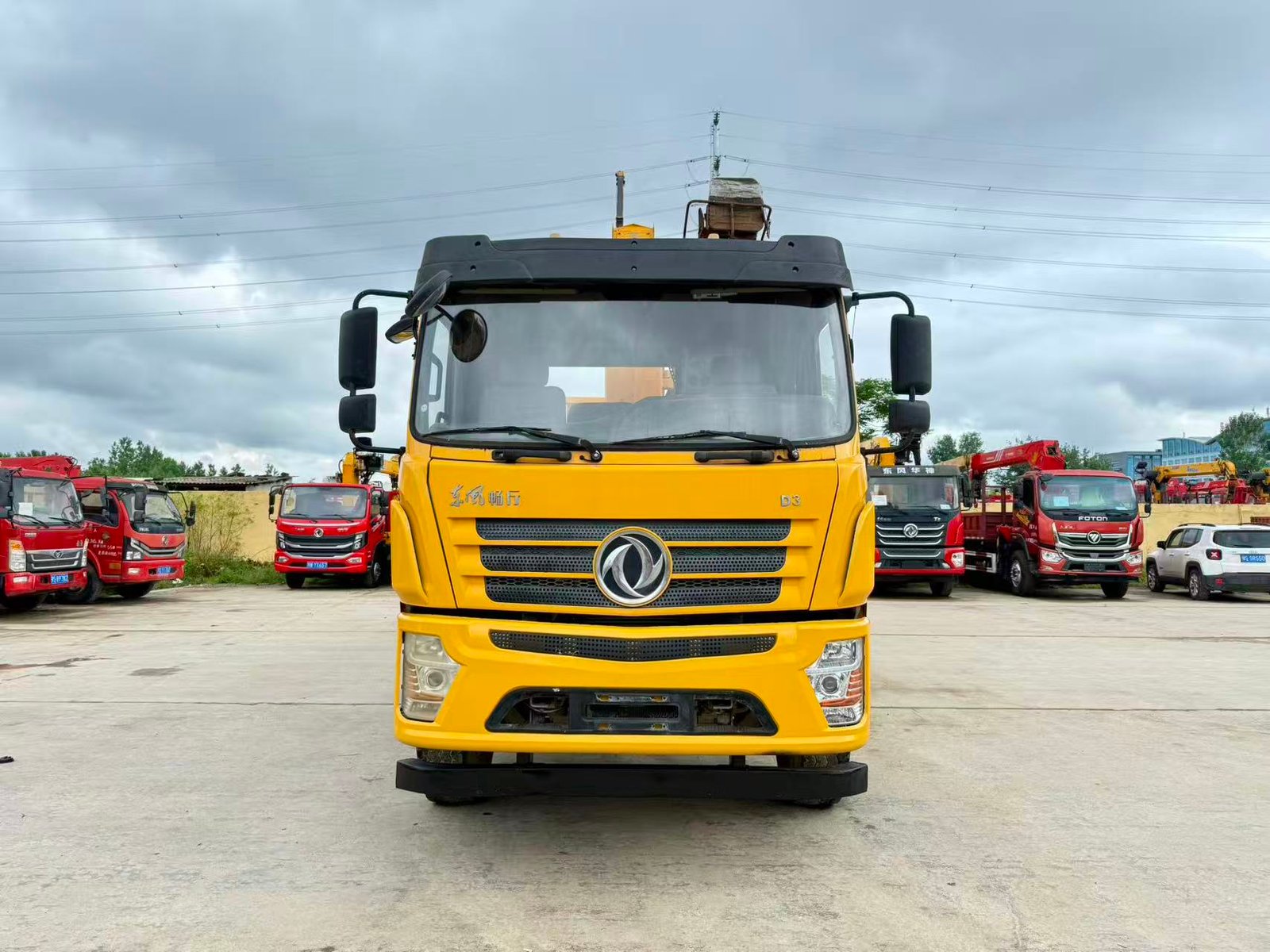 DONGFENG КМУ 270л.с. кран:SHIMEI 12 т. кран-манипулятор