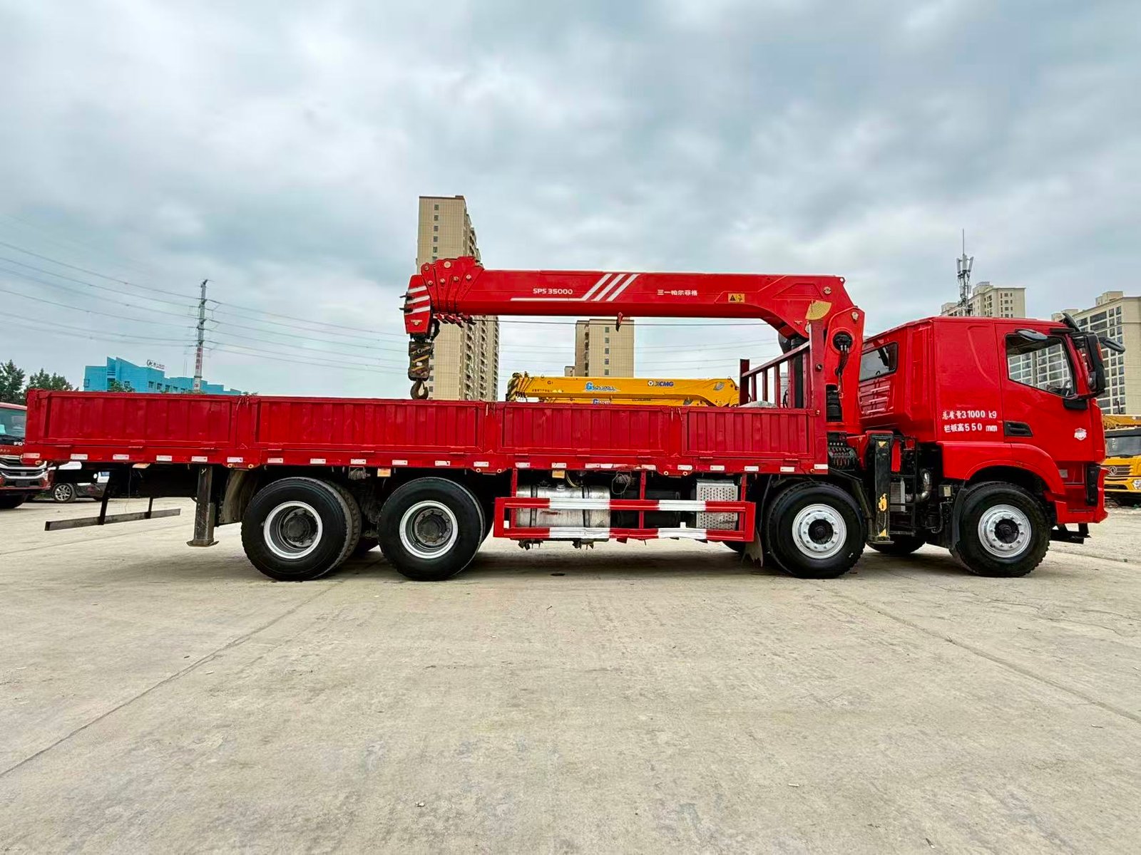 GENHOO КМУ 350л.с. кран:Palfinger 14 т. кран-манипулятор 8×4