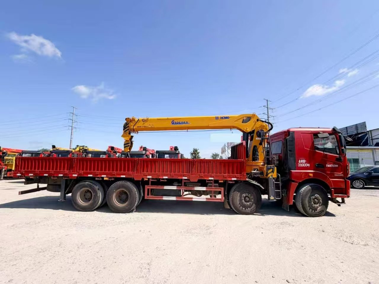 XCMG КМУ 350л.с. кран:XCMG 14 т. кран-манипулятор 8×4