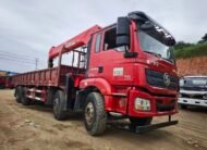 SHACMAN КМУ 340л.с. кран:Palfiger 14 т. кран-манипулятор 8×4