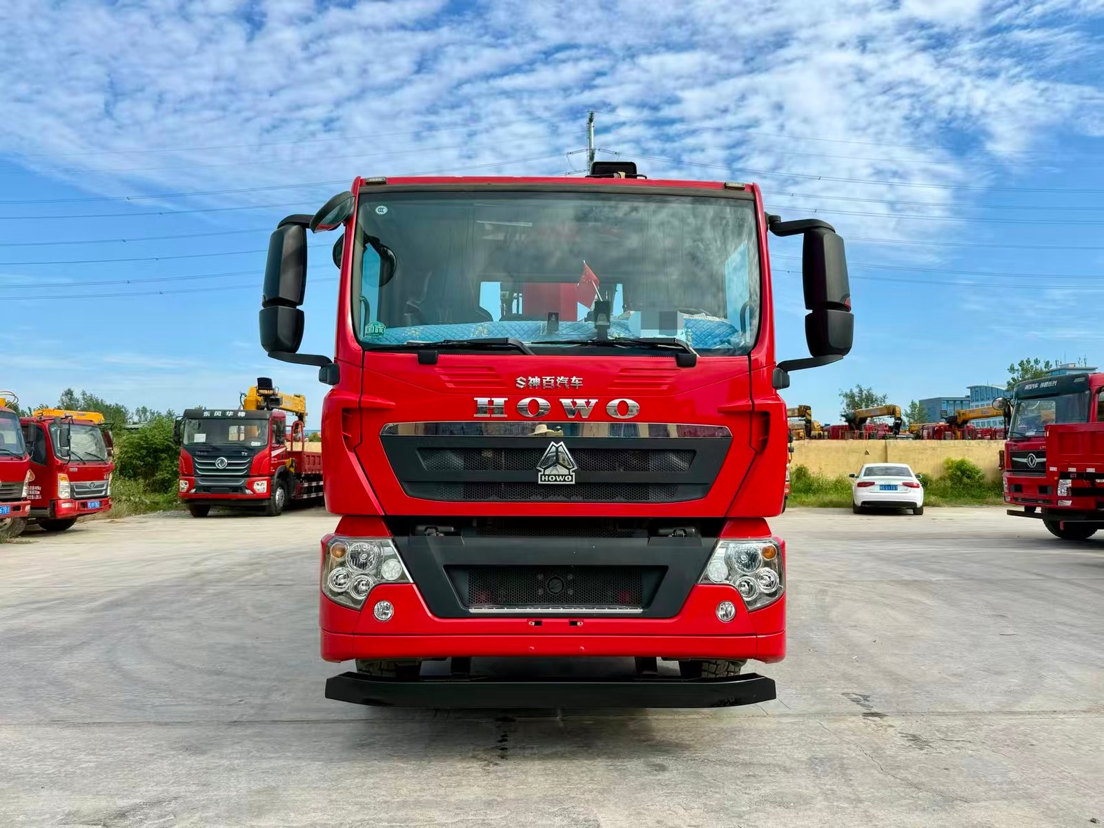 HOWO КМУ 240л.с. кран:CHANGXING 8 т. кран-манипулятор 4×2