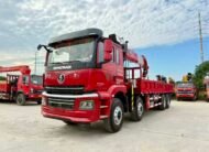 SHACMAN КМУ 350л.с. кран:CHANGXING 14 т. кран-манипулятор 8×4