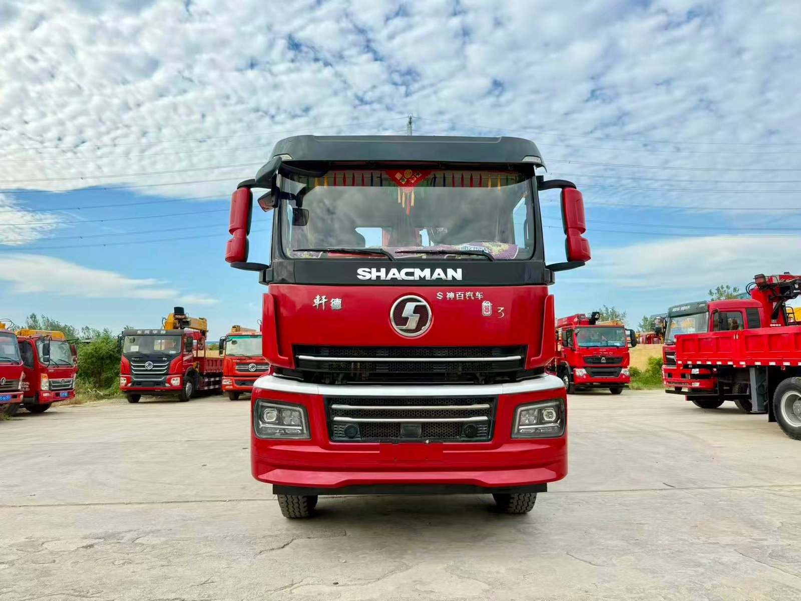 SHACMAN КМУ 350л.с. кран:CHANGXING 14 т. кран-манипулятор 8×4