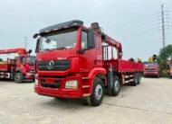 SHACMAN КМУ 336 л.с. кран:XCMG 12 т. кран-манипулятор 8×4